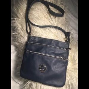 REDUCED ONLY TODAY! :” RELIC by FOSSIL”, blue Purse, New, plenty room.